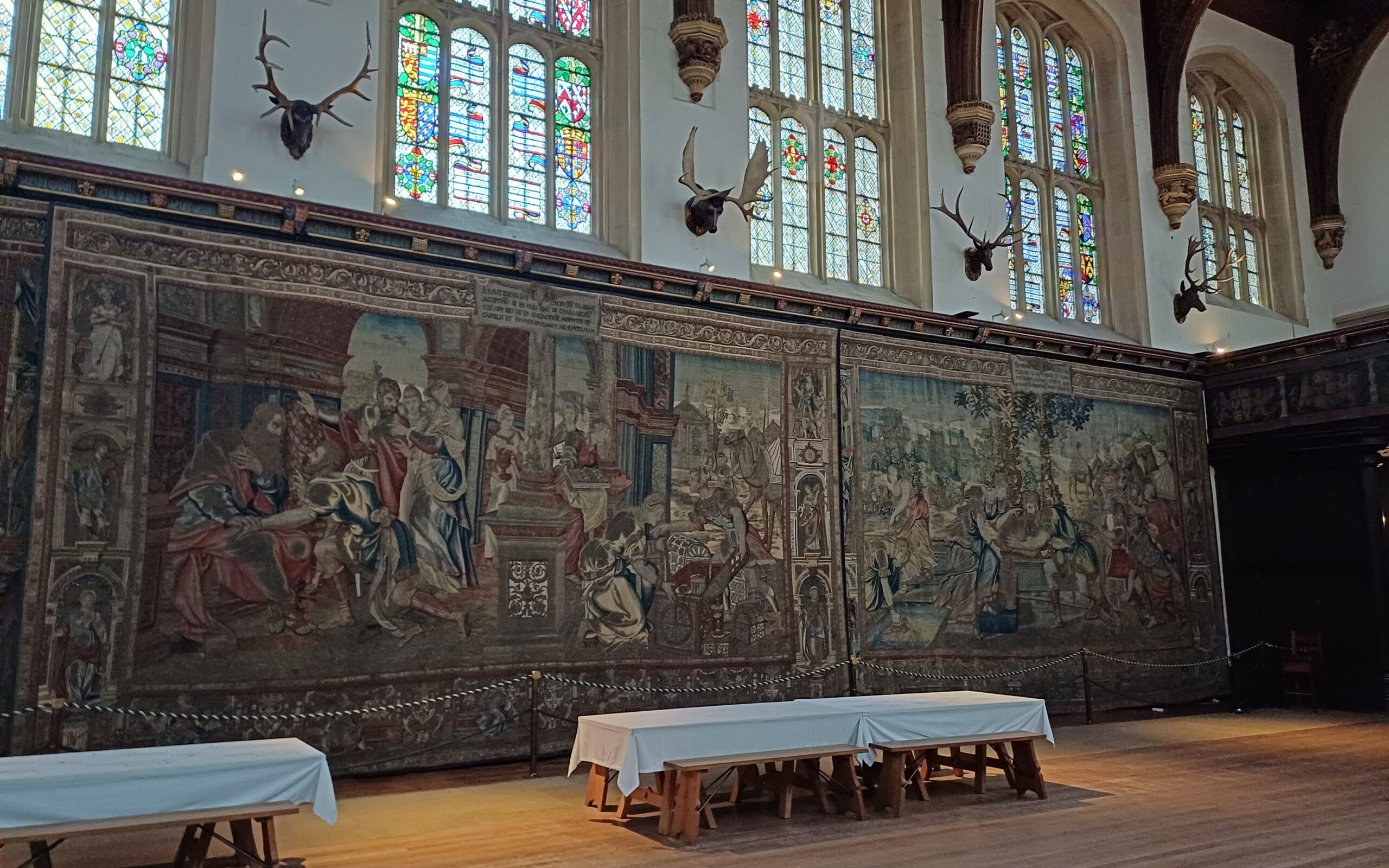 The Story of Abraham Series in the Great Hall of Hampton Court Palace