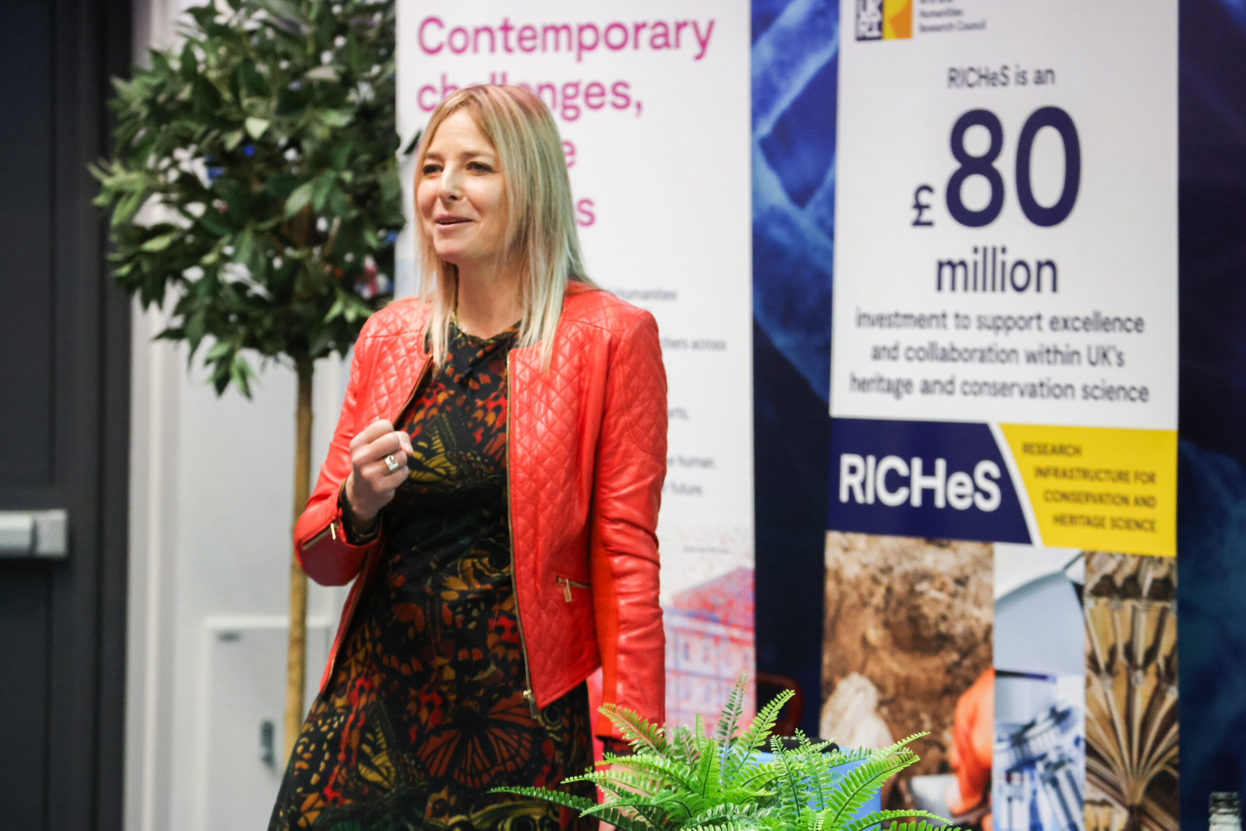 Professor Alice Roberts at RICHeS Launch Event